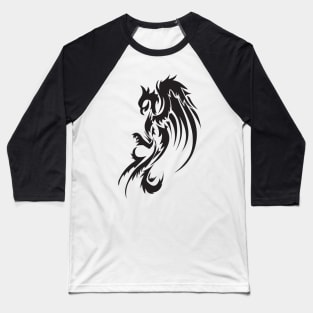 Phoenix Design Tattoo Art Baseball T-Shirt